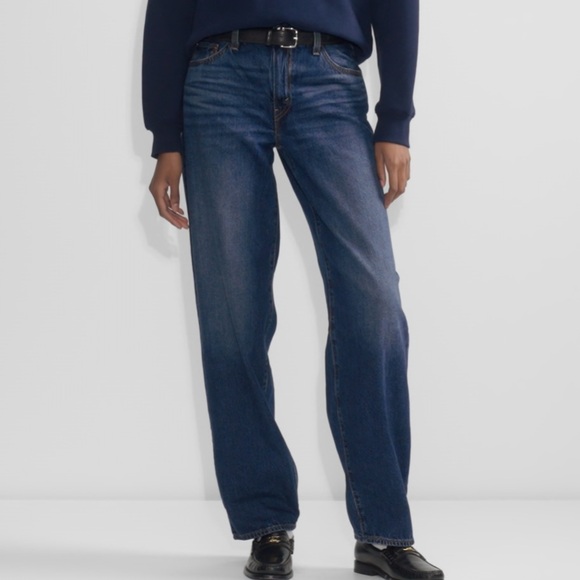 Aritzia Levi's color She's nice blue Baggy Dad Jean